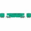 Athearn HO 40' Ribbed 3-Bay Ballast Hopper, UP #901450 for Freight Cars