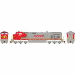 Athearn HO Dash 9-44CW Locomotive Sound-Ready, BNSF & Warbonnet #713 for Locomotives