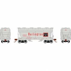 Athearn HO ACF 2970 Covered Hopper, CB&Q #183954 for Freight Cars