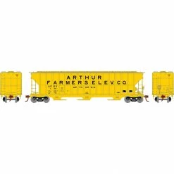Athearn HO RTR FMC 4700 Covered Hopper, AFEX #106 for Freight Cars