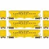 Athearn HO RTR FMC 4700 Covered Hopper, AFEX (3) for Freight Cars