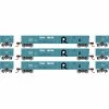 Athearn HO RTR 52' Mill Gondola, RI (3) for Freight Cars