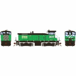 Athearn HO SW1000 Locomotive with DCC & Sound, BNSF #3617 for Locomotives