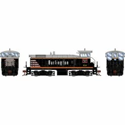 Athearn HO SW1000 Locomotive with DCC & Sound, CB&Q #9317 for Locomotives