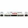 Athearn HO SD40 Locomotive, Kansas City Southern #631 for Locomotives