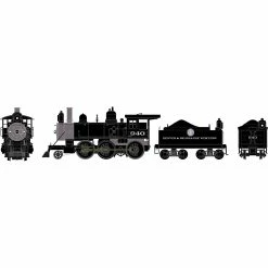 Athearn HO RTR Old Time 2-6-0 Mogul with DCC &Sound, D&RGW #940 for Locomotives