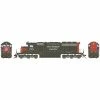 Athearn HO SD40R Locomotive with DCC & Sound, SP #7373 for Locomotives