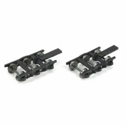 Athearn HO Truck, 6-Wheel Passenger/Black 36" Metal Whl(2) for Trucks & Wheels