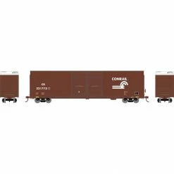 Athearn HO RTR FMC 60' DD/SS Hi-Cube Box, CR #221773 for Freight Cars