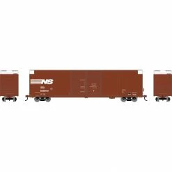 Athearn HO RTR FMC 60' DD/SS Hi-Cube Box, NS #620019 for Freight Cars