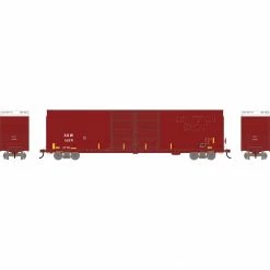 Athearn HO RTR FMC 60' DD/SS Hi-Cube Box, SSW #62680 for Freight Cars