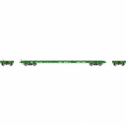 Athearn HO RTR 60' Flat, BN #630843 for Freight Cars