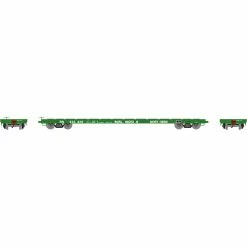 Athearn HO RTR 60' Flat, BN #630828 for Freight Cars