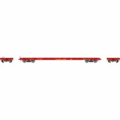 Athearn HO RTR 60' Flat, D&H #16141 for Freight Cars