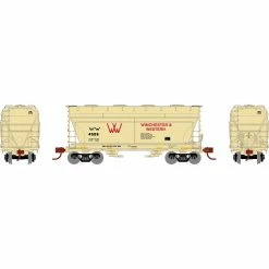 Athearn HO RTR ACF 2970 Cover Hopper, W&W #4508 for Freight Cars