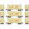 Athearn HO RTR ACF 2970 Cover Hopper, W&W (3) for Freight Cars