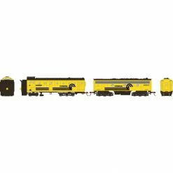 Athearn HO Rotary Snowplow & F7B Locomotive, CR #60021/#60021-B for Freight Cars