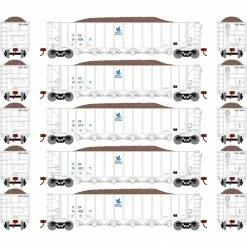 Athearn HO RTR 5Bay Rapid Discharge Hopper ITGX White#3(5) for Freight Cars