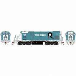 Athearn HO GP15-1 Locomotive, Rock Island Rail #1106 for Locomotives