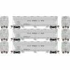 Athearn HO ACF 4600 3-Bay CF Hopper, GM&O #1 (3) for Freight Cars