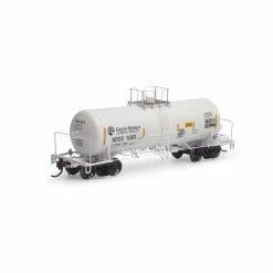 Athearn HO 13,600-Gallon Acid Tank,Grupo Mexico/White#1083 for Freight Cars