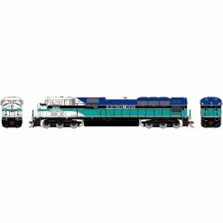 Athearn HO G2 SD90MAC-H Phase I with DCC & Sound, EMDX #8204 for Locomotives