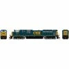 Athearn HO G2 SD80MAC with DCC & Sound, CSXYN3 #4600 for Locomotives