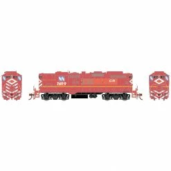 Athearn HO GP18 with DCC & Sound, CR #7499 for Locomotives