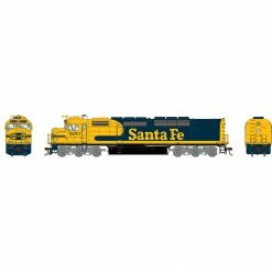 Athearn HO SDP40F Locomotive with DCC & Sound, ATSF #5253 for Locomotives
