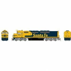 Athearn HO SDP40F Locomotive with DCC & Sound, ATSF #5260 for Locomotives