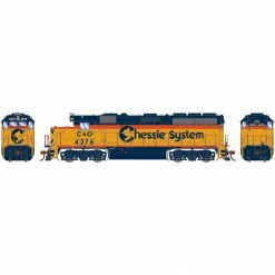 Athearn HO GP40-2, Chessie/C&O #4276 for Locomotives