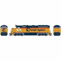 Athearn HO GP40-2, Chessie/CSX #6121 for Locomotives