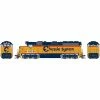 Athearn HO GP40-2, Chessie/CSX #6129 for Locomotives