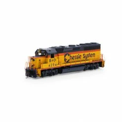 Athearn HO GP40-2 with DCC & Sound, Chessie/B&O #4294 for Locomotives