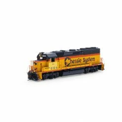 Athearn HO GP40-2 with DCC & Sound, Chessie/CSX #6129 for Locomotives