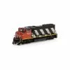 Athearn HO GP40-2L with DCC & Sound, CN #9454 for Locomotives
