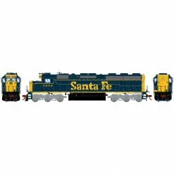 Athearn HO SD45-2 with DCC & Sound, SF #5659 for Locomotives