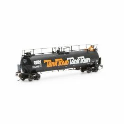 Athearn HO TankTrain Intermediate,GATX/Orange Letter#48665 for Freight Cars