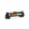 Athearn HO TankTrain Intermediate,GATX/Orange Letter#48667 for Freight Cars