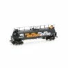 Athearn HO TankTrain Intermediate,GATX/Orange Letter#48668 for Freight Cars