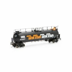 Athearn HO TankTrain Intermediate,GATX/Orange Letter#48668 for Freight Cars