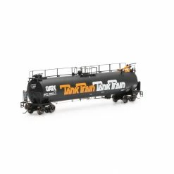 Athearn HO TankTrain Intermediate,GATX/Orange Letter#48669 for Freight Cars