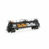 Athearn HO TankTrain Intermediate,GATX/Orange Letter#48671 for Freight Cars