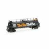 Athearn HO TankTrain Intermediate,GATX/Orange Letter#48673 for Freight Cars