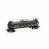 Athearn HO TankTrain Intermediate,GATX/Yellow Stripe#48616 for Freight Cars