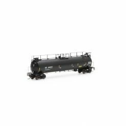 Athearn HO TankTrain Intermediate,GATX/Yellow Stripe#48622 for Freight Cars
