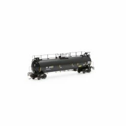 Athearn HO TankTrain Intermediate,GATX/Yellow Stripe#48624 for Freight Cars