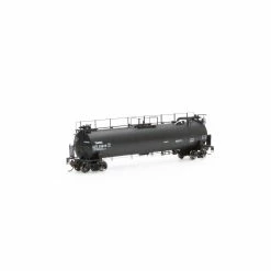 Athearn HO TankTrain Intermediate, GATX/Black Small #28228 for Freight Cars