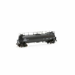 Athearn HO TankTrain Intermediate, GATX/Black Small #28231 for Freight Cars