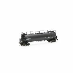 Athearn HO TankTrain Intermediate, GATX/Black Small #28234 for Freight Cars